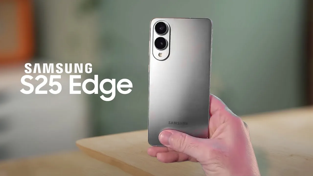 رونمایی از galaxy s25 edge